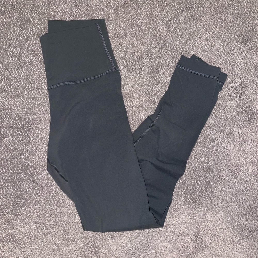 Gray lululemon size 4 leggings